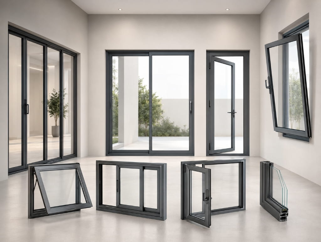 JELDWIN Aluminium windows and doors range