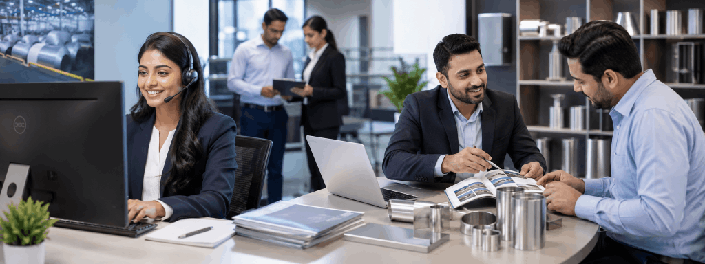 Indo Siam customer and commercial support